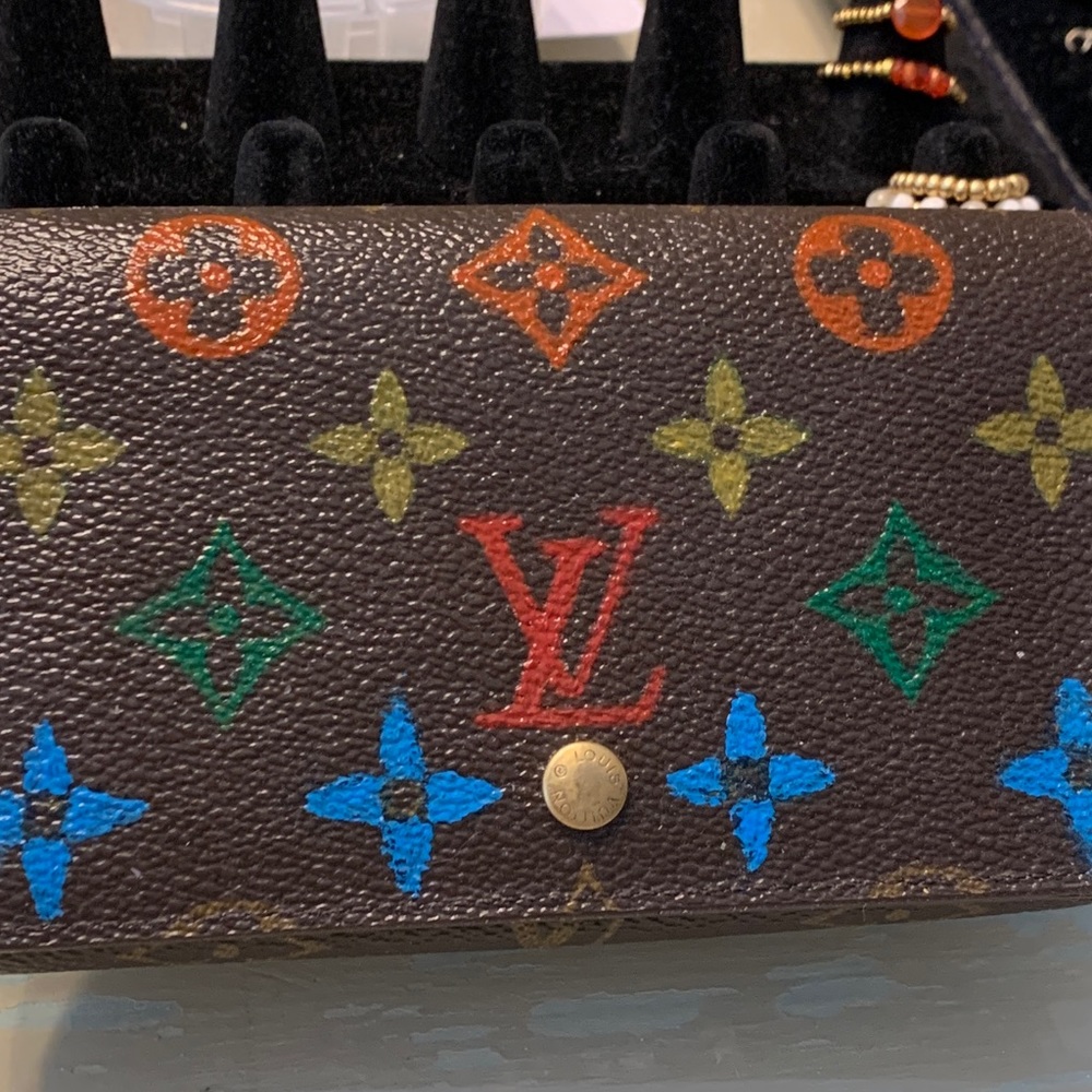 / Louis Vuitton Vintage Porte Monnaie Tressor Wallet - Picture 11 of 16